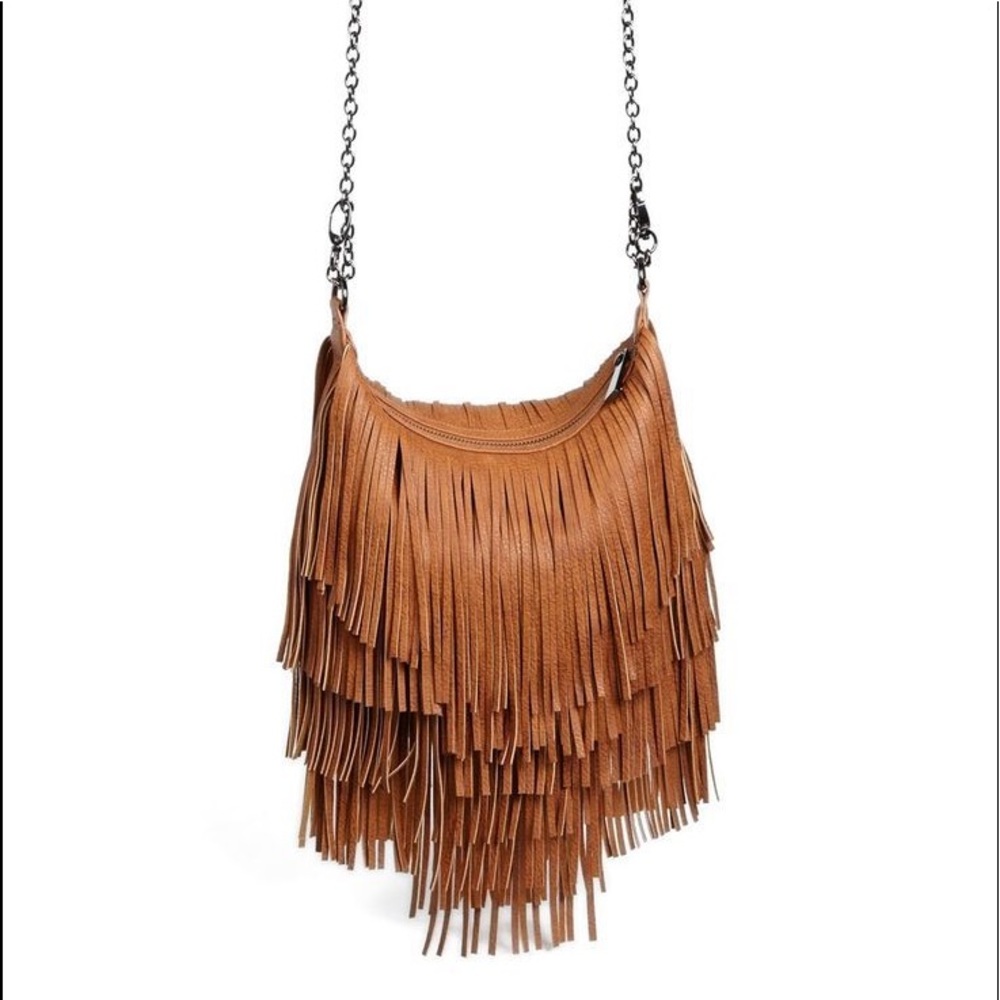 brown boho steve madden purse